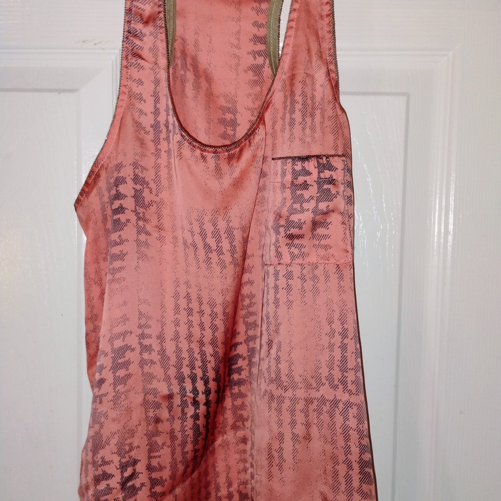 Collective Concepts Coral Patterned Tank Top PTP 17"